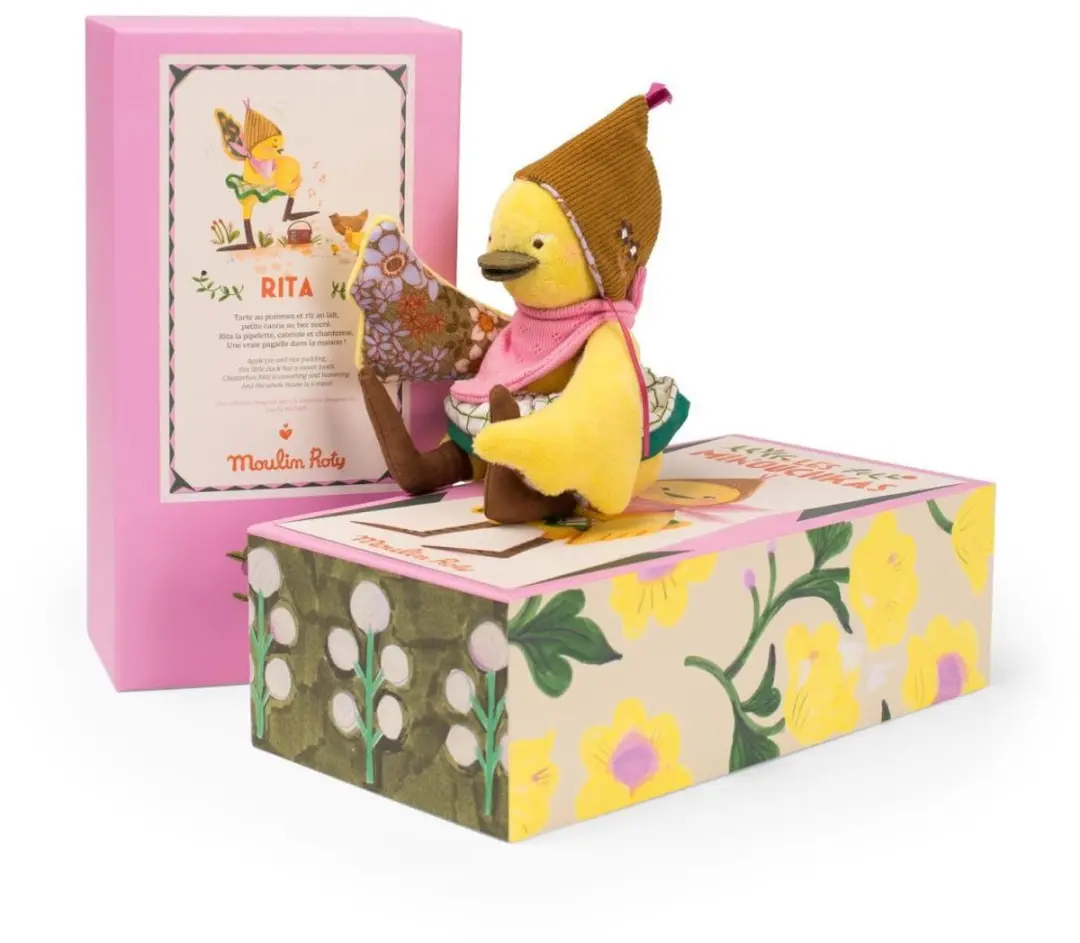 Moulin roty knuffeleend les minouchkas