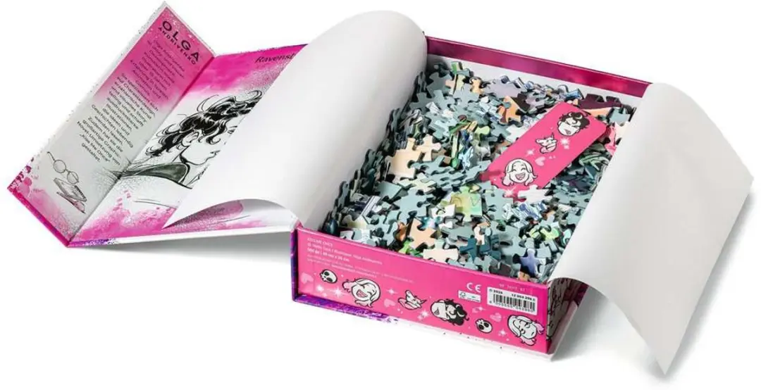 Ravensburger Kiss Me Once Puzzel 500 Stuks - Romantasy Collection - afbeelding 2 van 2