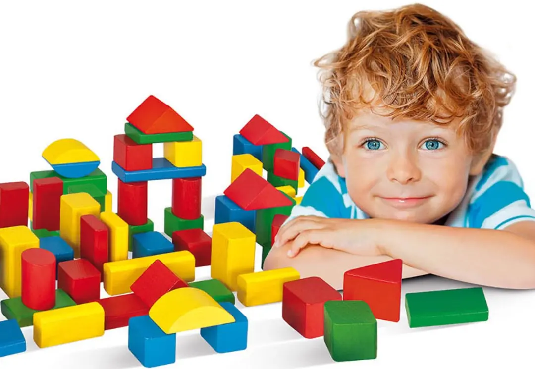 Eichhorn Houten Blokken 100-delig - 100 Stuks - Meerkleurig - afbeelding 6 van 6