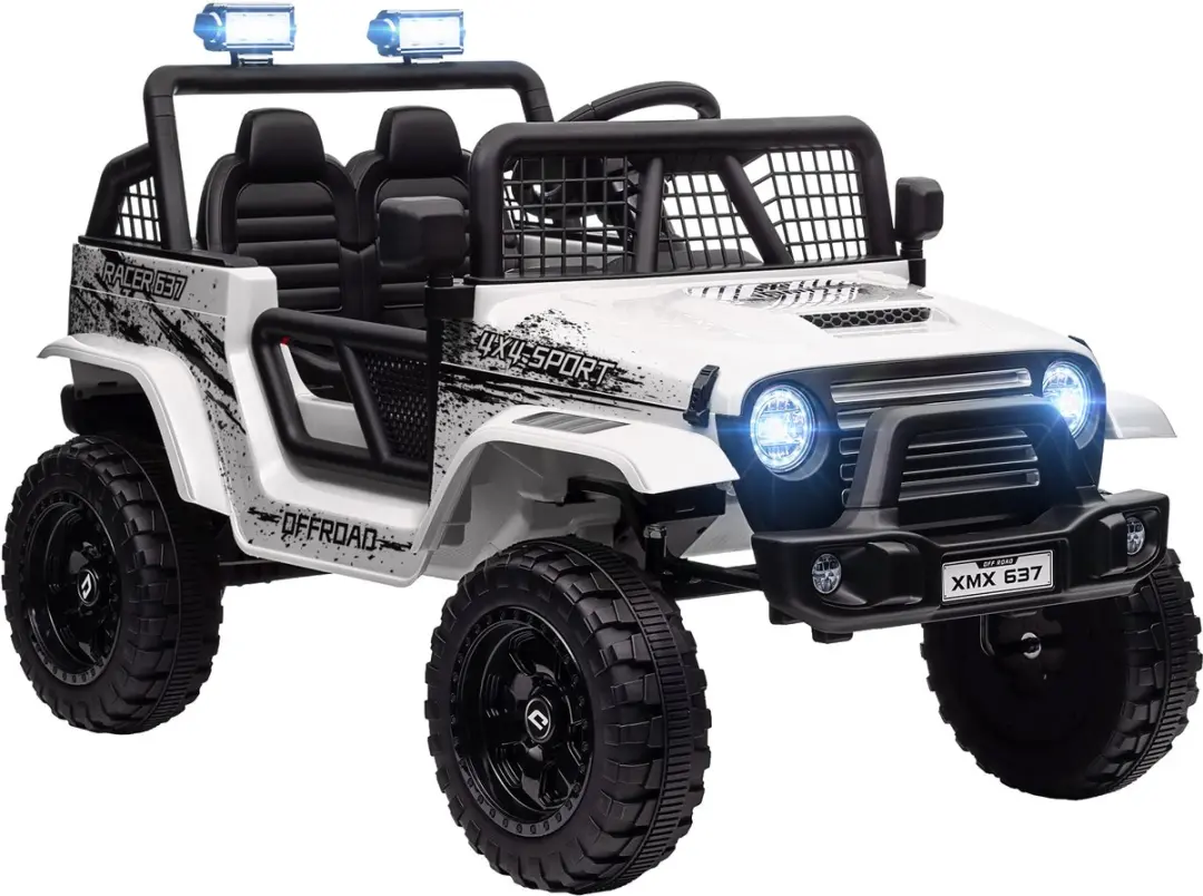 AIYAPLAY Kinderen Elektrische Off-road Speelgoedtruck Kunststof, Metaal 109L x 6