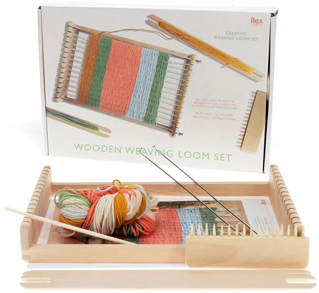 Rex London Houten Weefgetouwset