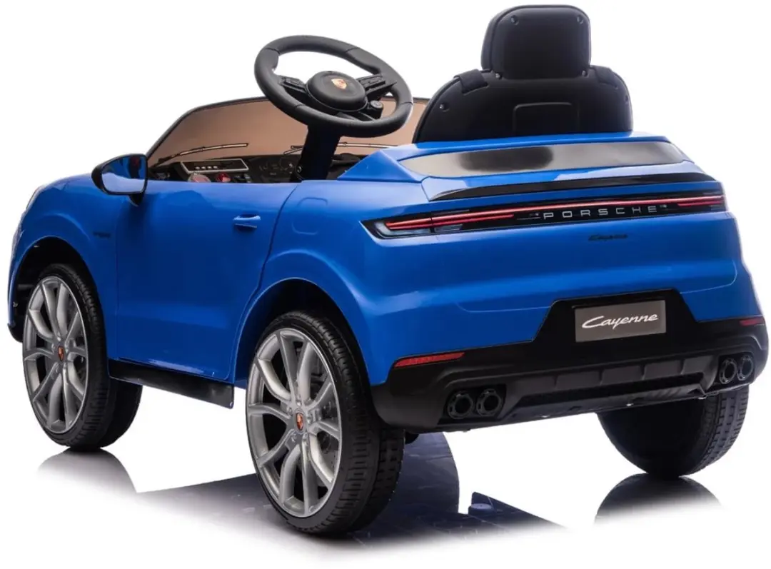 Vrooomy Porsche Cayenne 12V Kinderauto Blauw - 5100626 - afbeelding 2 van 6