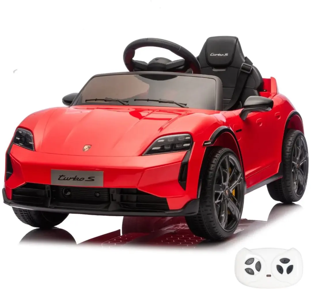 Vrooomy Porsche Taycan Turbo S 12V Kinderauto