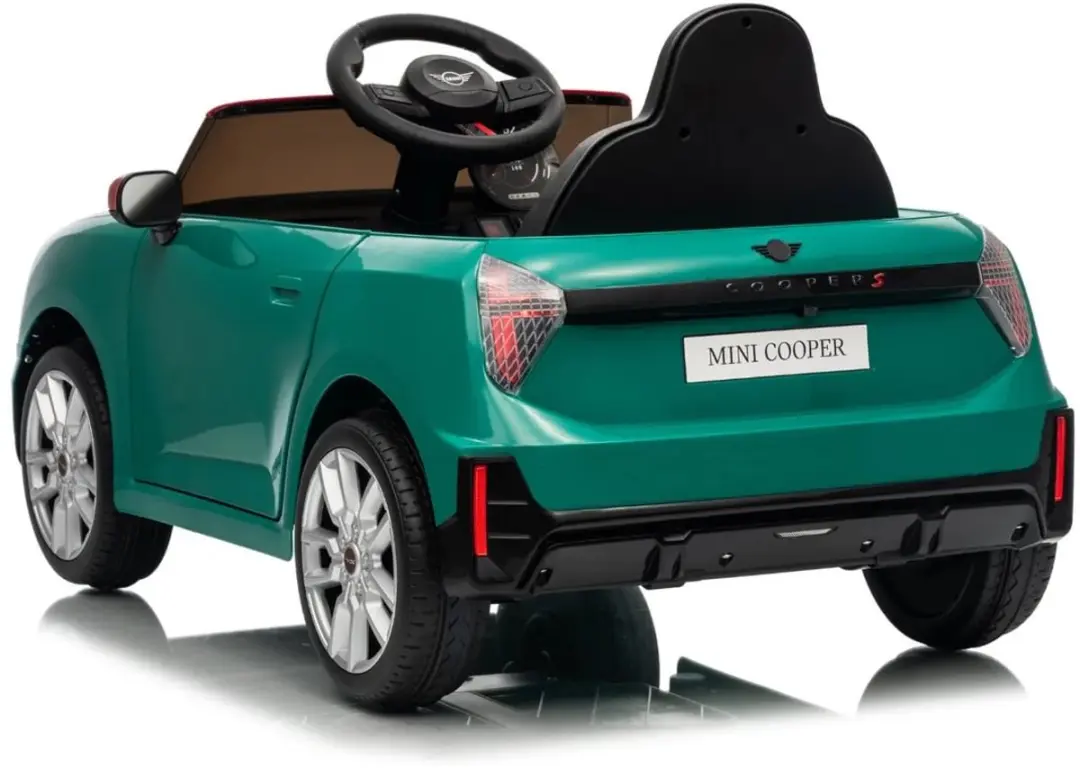 Vrooomy MINI Cooper JCW 12V Kinderauto Groen - 5100635 - afbeelding 6 van 6