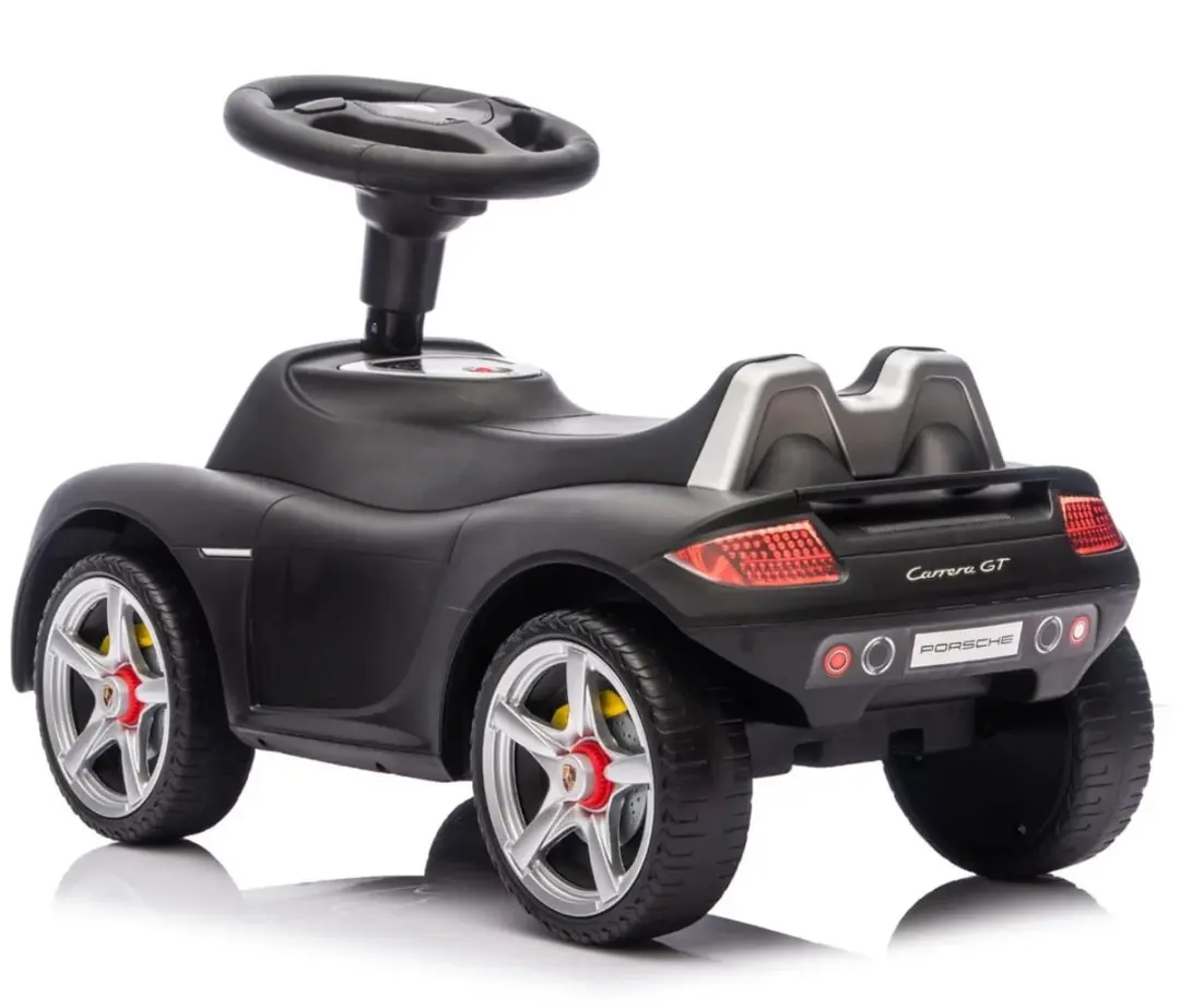 Vrooomy Porsche Carrera GT Loopauto - Zwart - afbeelding 4 van 6