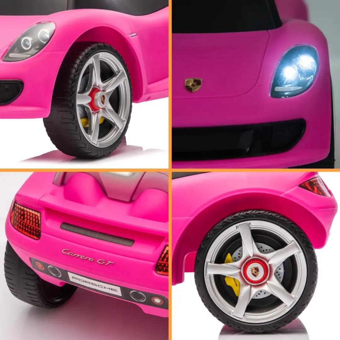 Vrooomy Porsche Carrera GT Loopauto - Roze - afbeelding 3 van 6