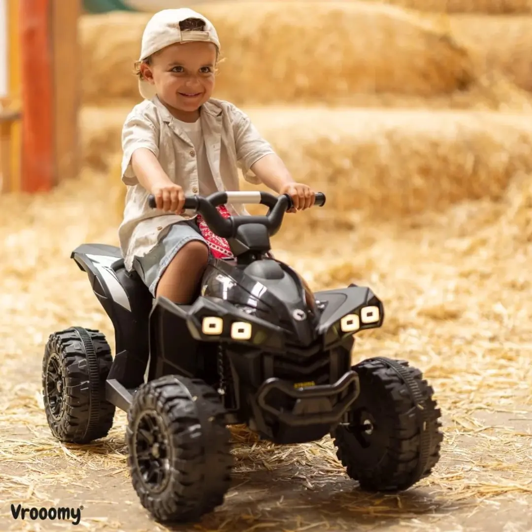 Vrooomy XC-Sport Elektrische Quad 12V - Zwart - afbeelding 6 van 6