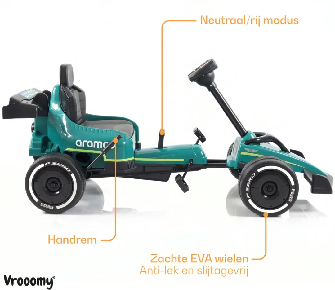 Vrooomy Aston Martin AMR26 Skelter - Groen - afbeelding 4 van 6