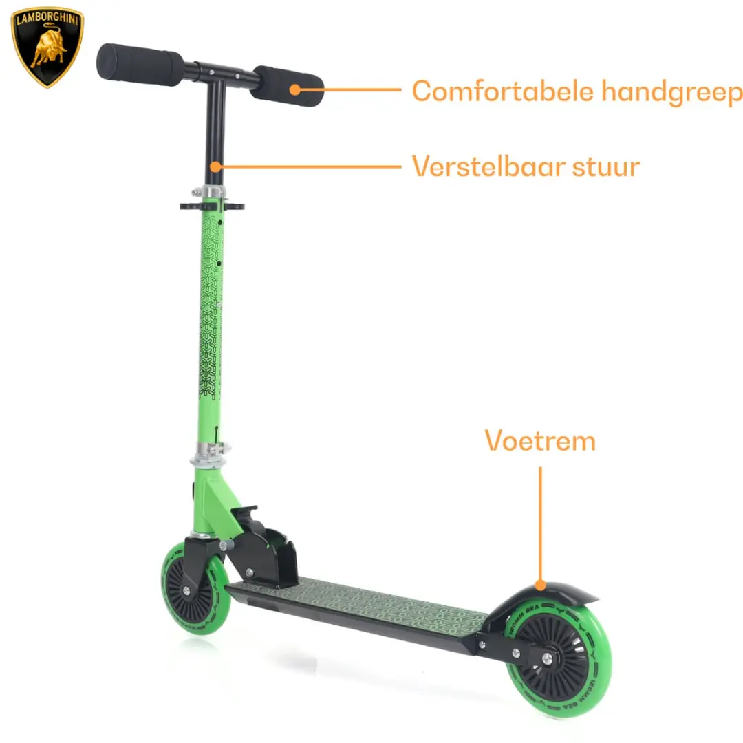 Vrooomy Lamborghini Kinderstep Groen - 120mm - afbeelding 5 van 6