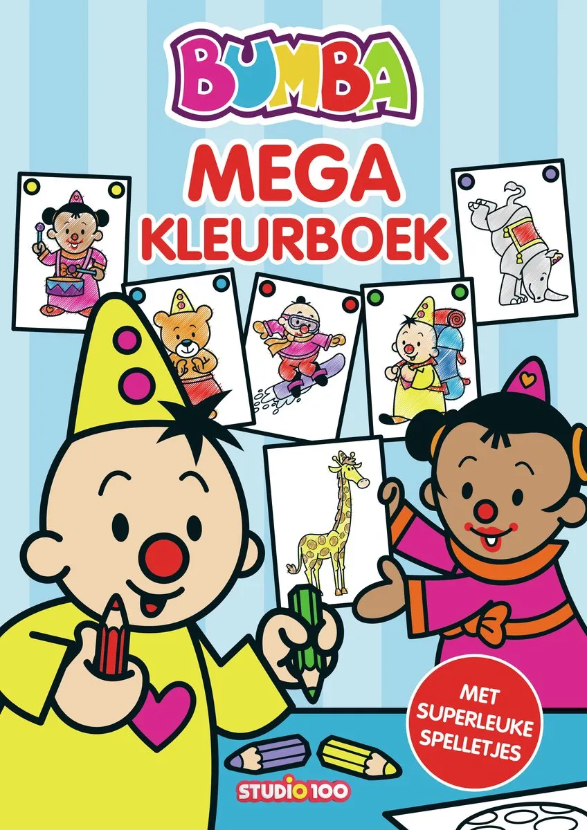 Studio 100 Bumba Mega Kleurboek