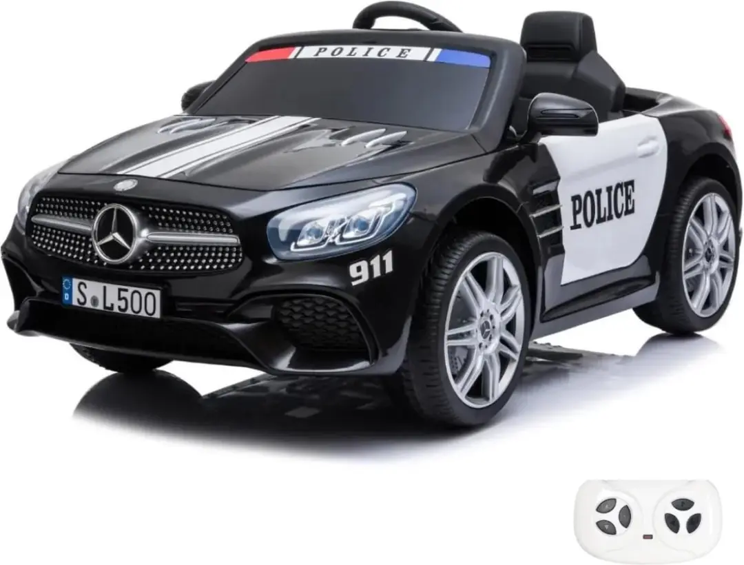 Mercedes-Benz SL500 AMG Politieauto 12V 1 tot 6 jaar