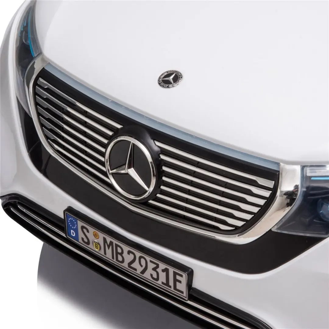 Vrooomy Mercedes EQC400 12V Kinderauto - Wit - afbeelding 2 van 6