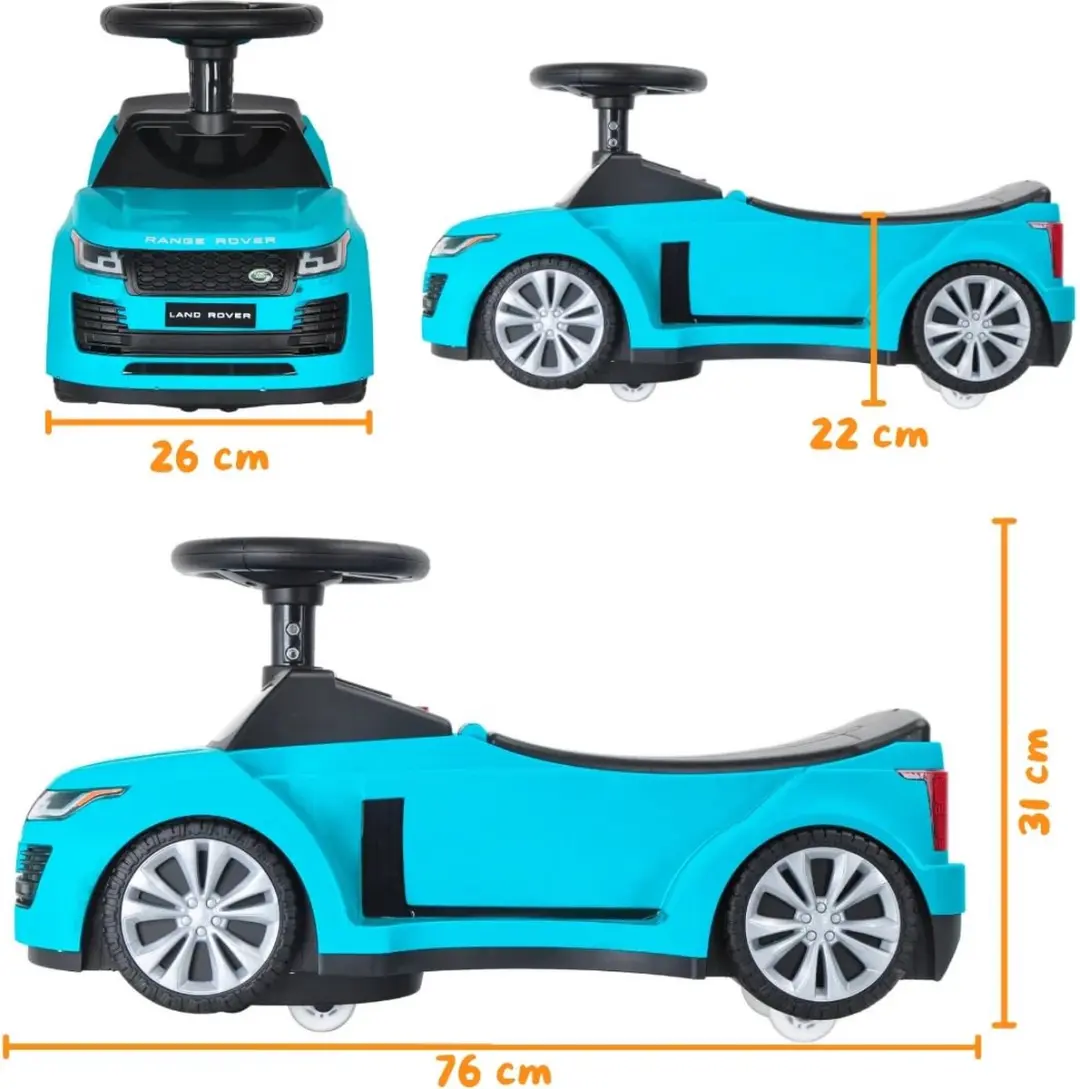 Vrooomy Range Rover Vogue Loopauto Blauw - afbeelding 3 van 6