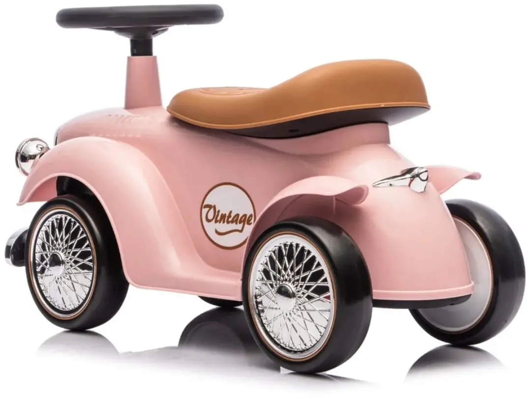 Vrooomy Classic 1930 Loopauto Roze - afbeelding 4 van 6