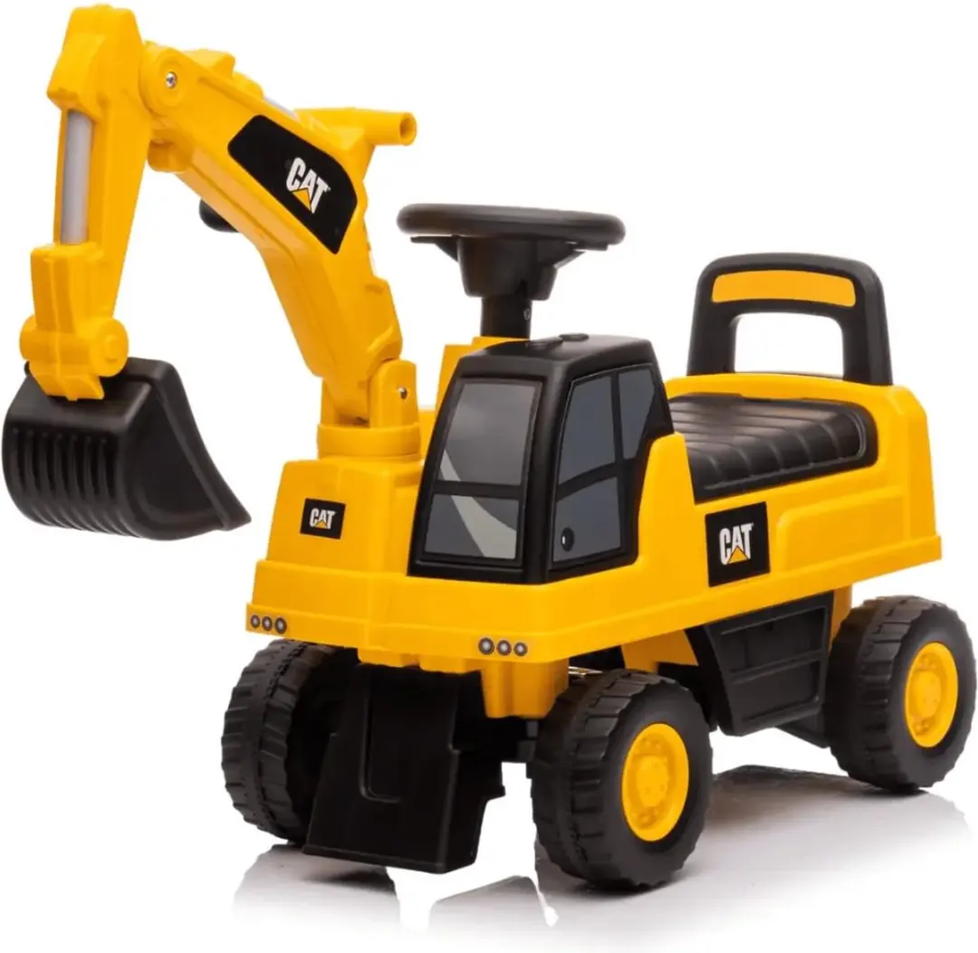 Vrooomy CAT Graafmachine Loopauto Geel 1-3 jaar - afbeelding 5 van 6