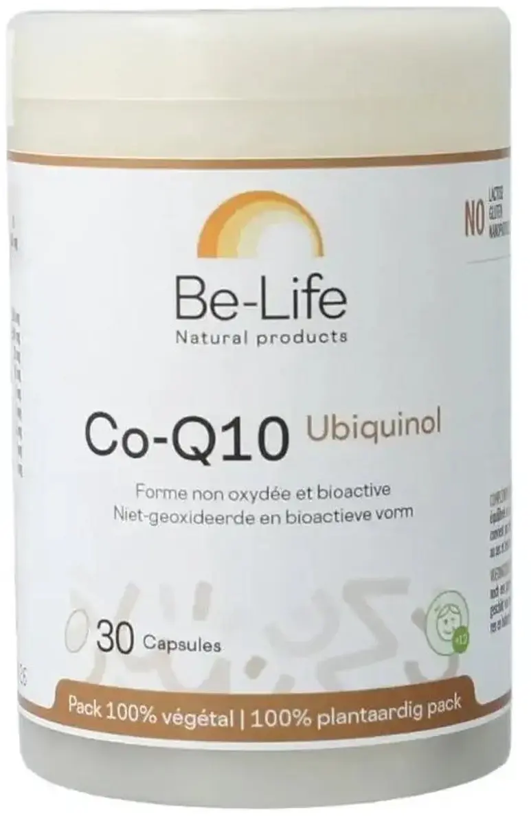 Be-Life Co-Q10 Ubiquinol 30 Capsules - afbeelding 6 van 6