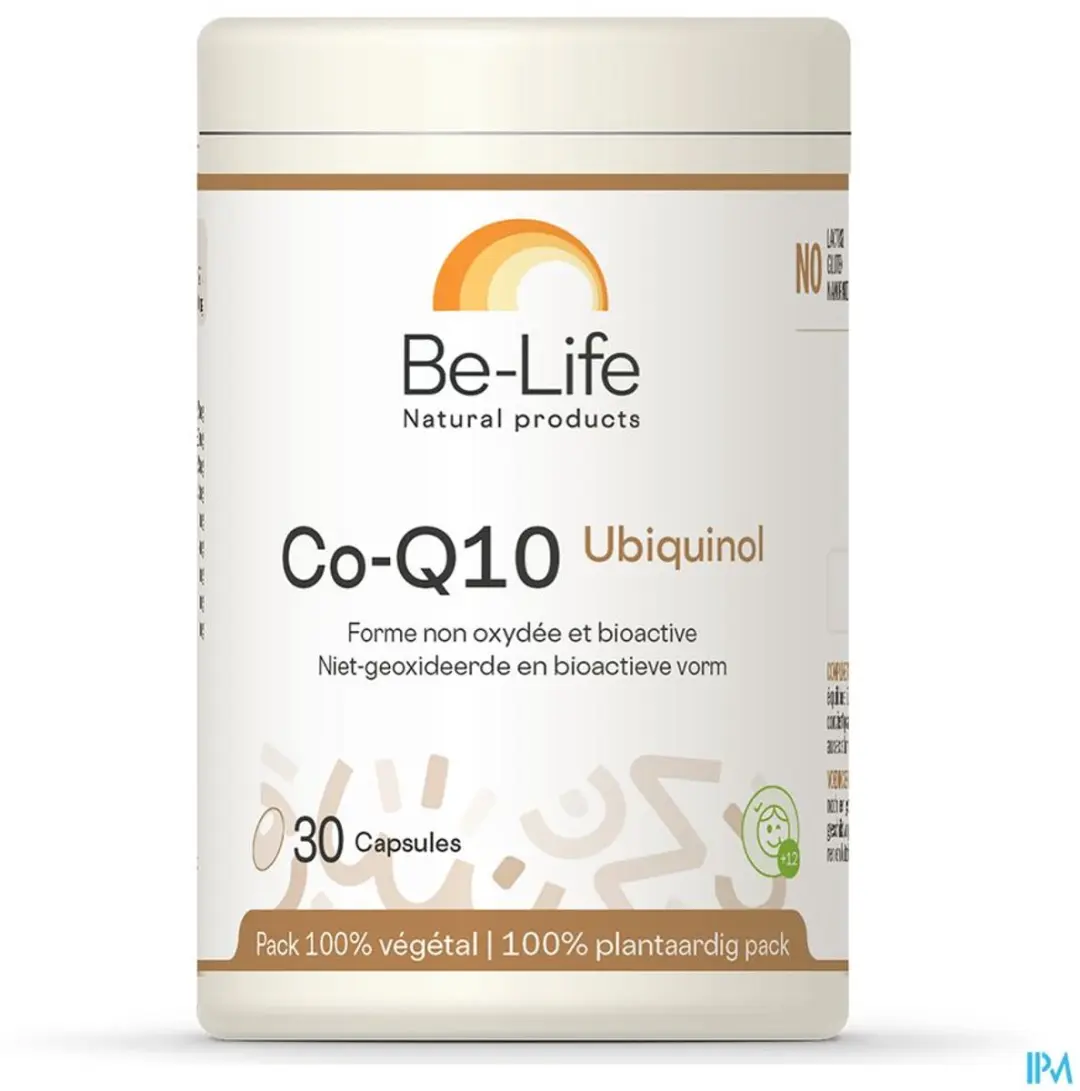 Be-Life Co-Q10 Ubiquinol 30 Capsules - afbeelding 4 van 6