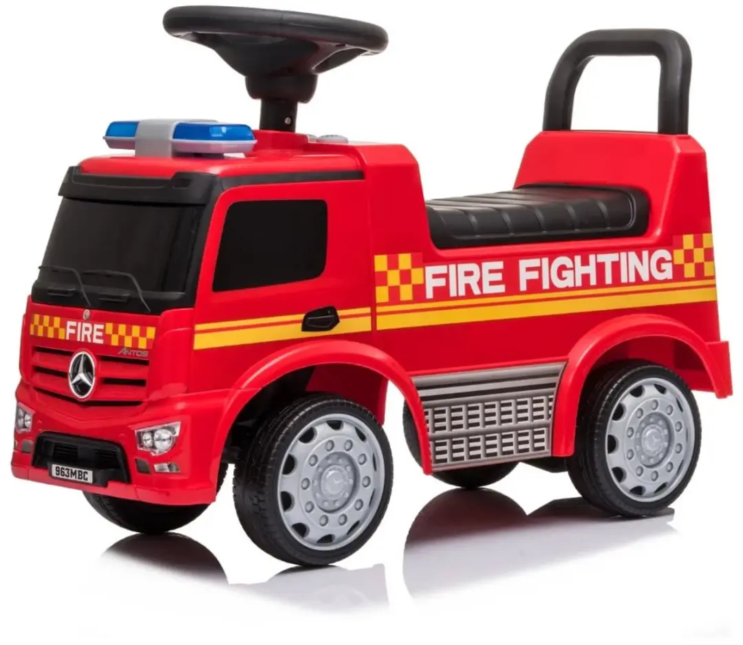 Vrooomy Mercedes-Benz Antos Brandweer Loopauto Rood