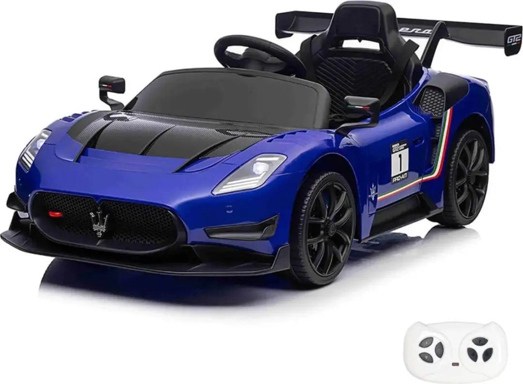 Vrooomy Maserati MC20 GT2 12V Kinderauto Blauw