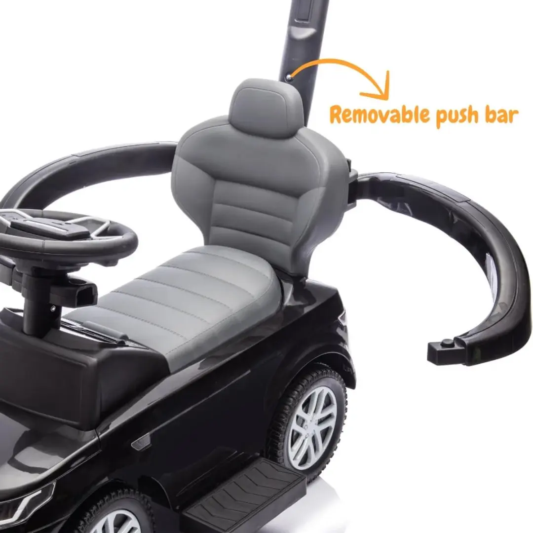 Vrooomy Land Rover Discovery Loopauto 3-in-1 - Zwart - afbeelding 4 van 6