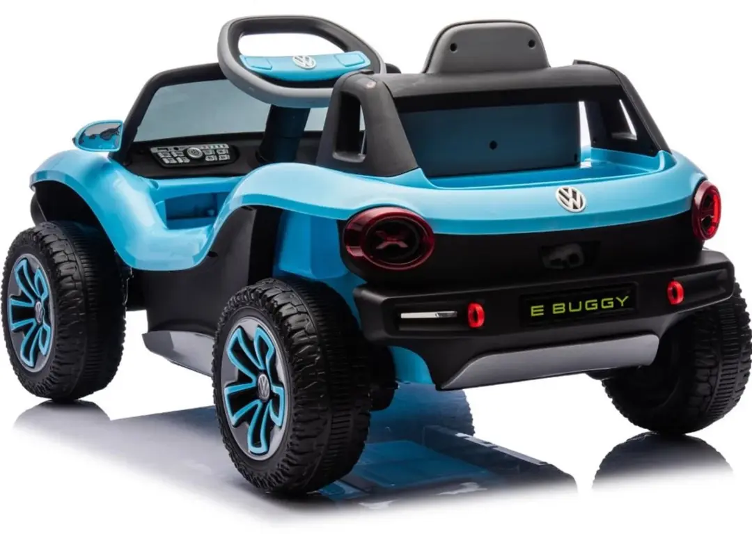 Vrooomy Volkswagen E-Buggy Concept 12V Kinderauto - Blauw - afbeelding 3 van 6