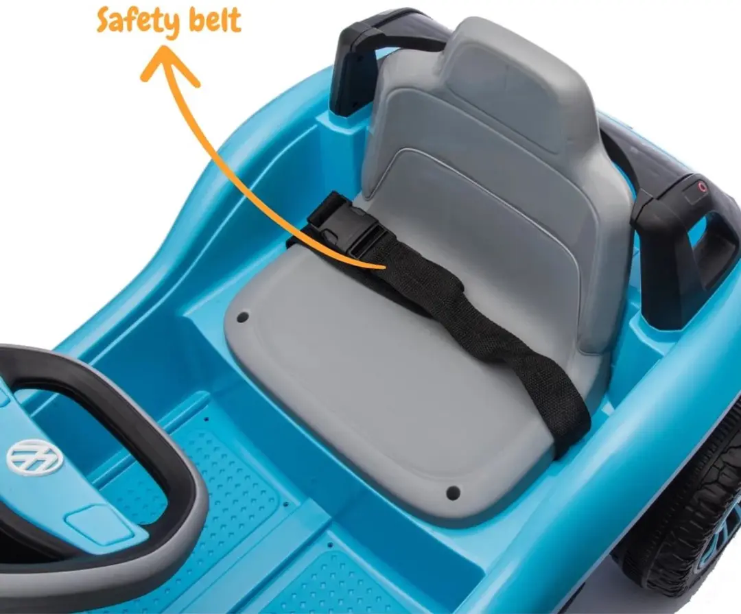 Vrooomy Volkswagen E-Buggy Concept 12V Kinderauto - Blauw - afbeelding 2 van 6
