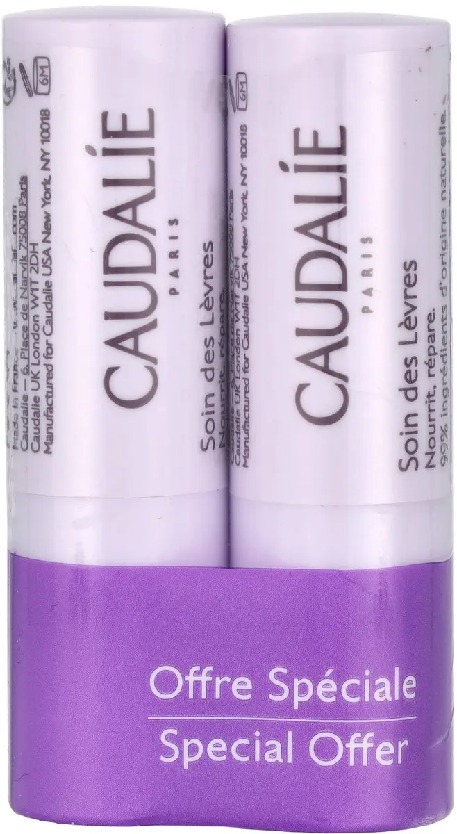 Caudalie Lipverzorging Duo 9g
