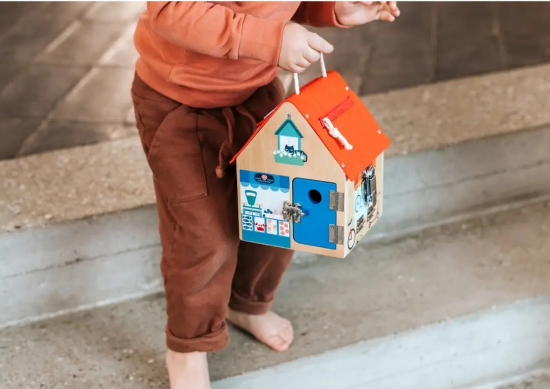 Lilliputiens Grendelhuis Houten Speelgoedhuis Multikleur - afbeelding 3 van 6