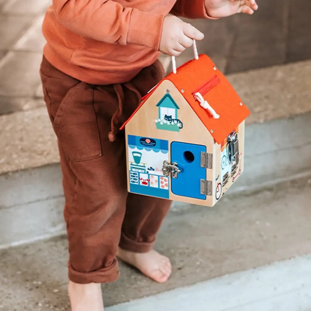 Lilliputiens Grendelhuis Houten Speelgoedhuis Multikleur - afbeelding 4 van 6