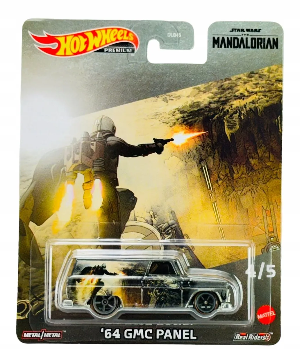 Hot Wheels Star Wars Mandalorian '64 GMC-paneel DLB45