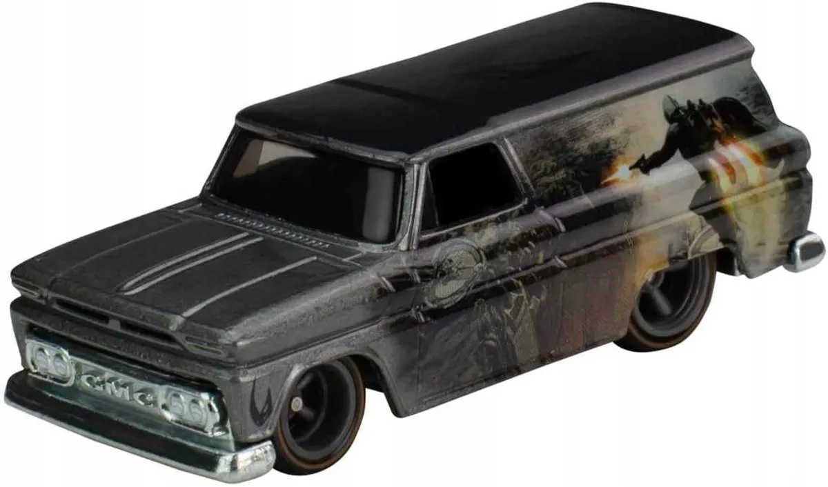 Hot Wheels Star Wars Mandalorian '64 GMC-paneel DLB45 - Grijs