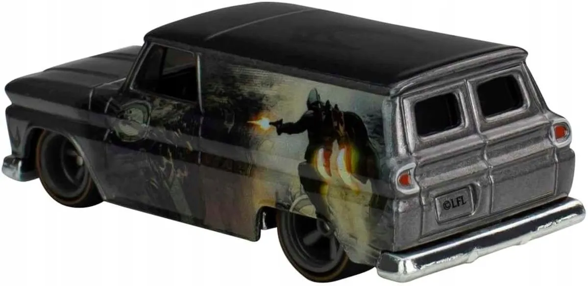 Hot Wheels Star Wars Mandalorian '64 GMC-paneel DLB45 - Grijs