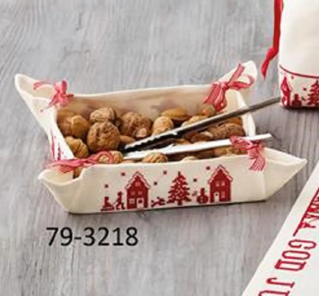 Permin borduurpakket Mandje met Huisjes 79-3218