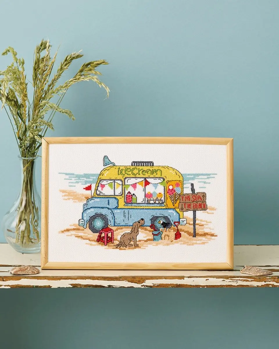 Borduurpakket Icecreamtruck