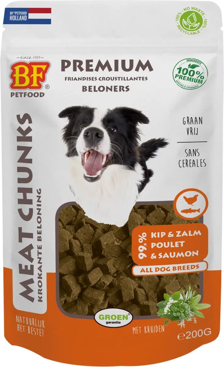 BF Petfood Meat Chunks 100g