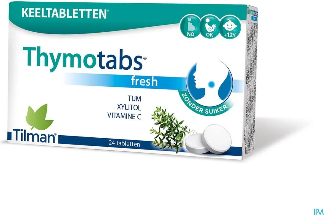 Tilman Thymotabs Fresh - 24 Stuks