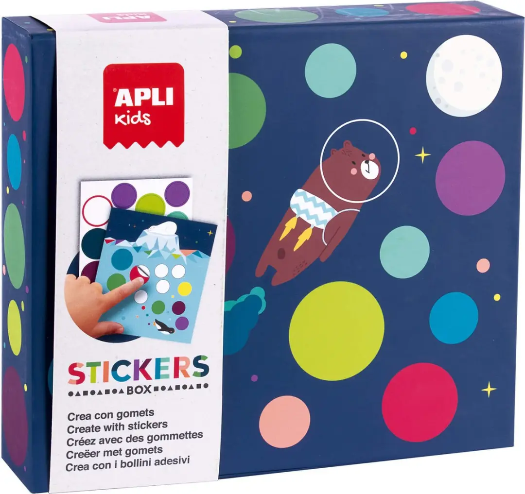 APLI Kids  Stickerspel Vlieg naar de Maan