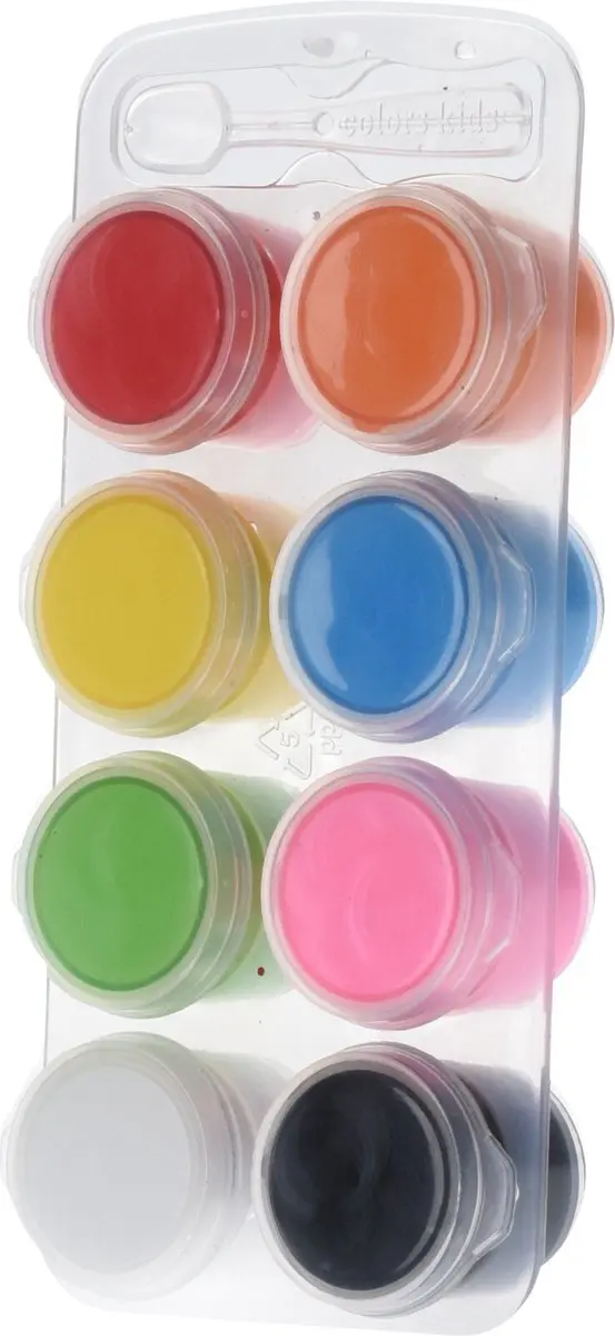 Verf acryl 8x6 ml 8 ass