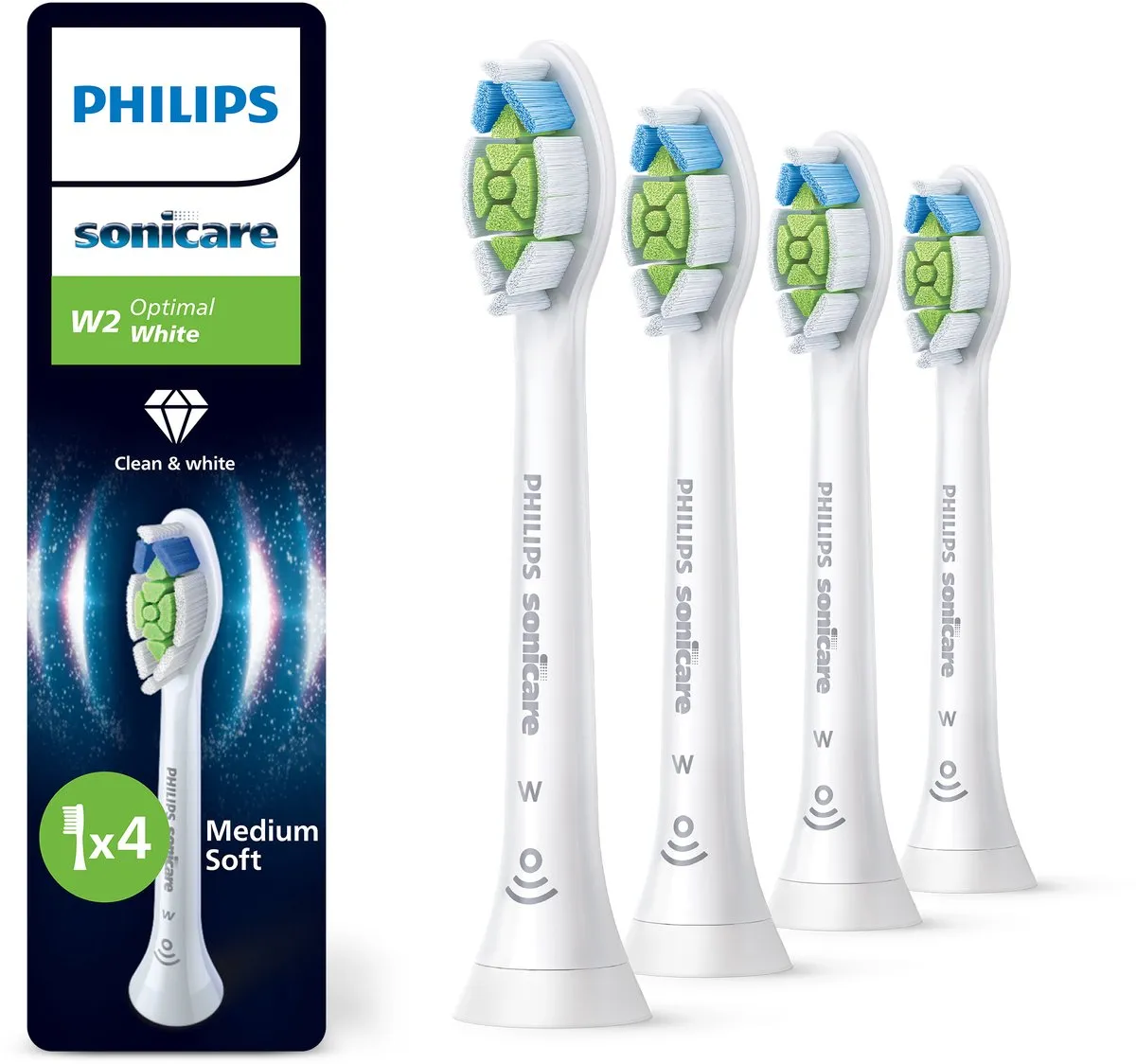 Philips Sonicare Optimal White HX6064/87 Opzetborstels