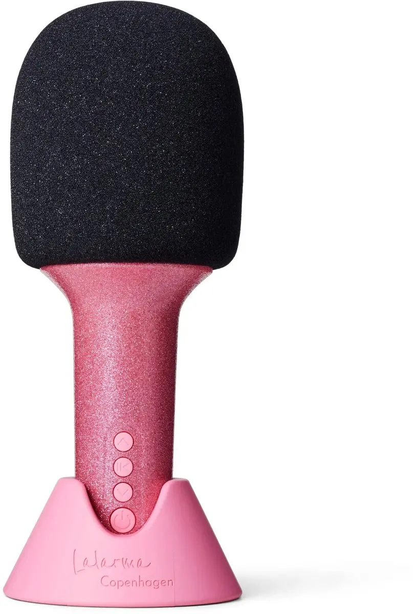 Konges Sløjd Lalarma Glitter Microfoon Roze - afbeelding 6 van 6