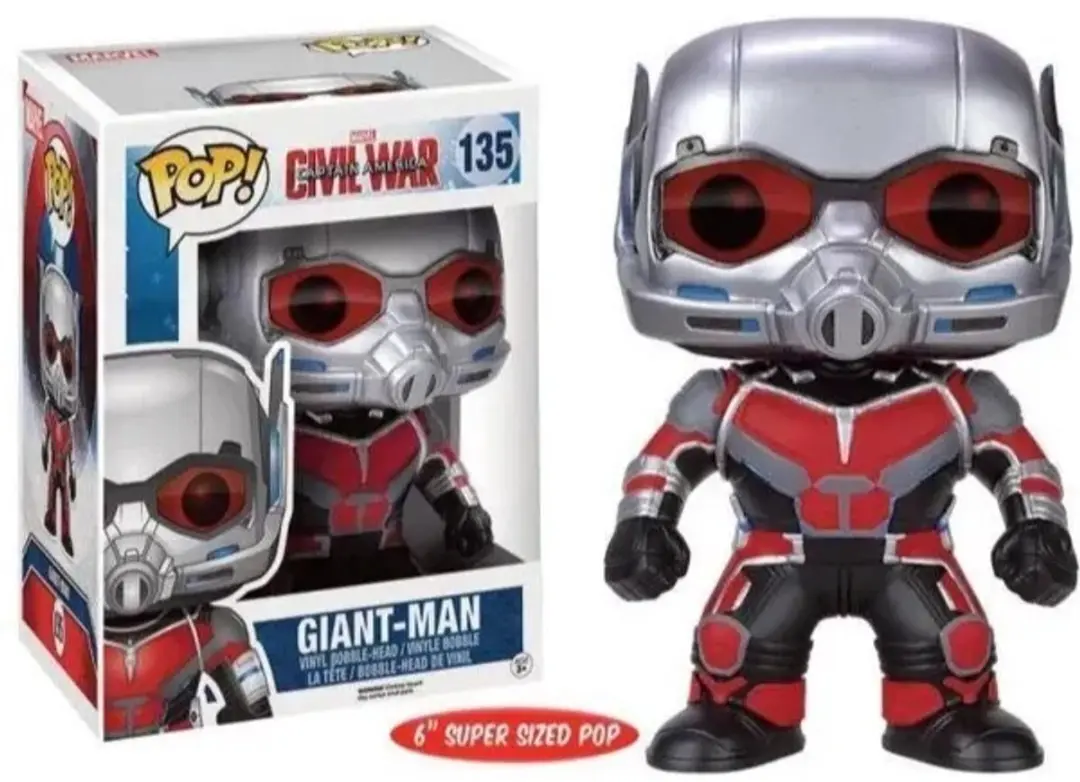 Funko Pop! Marvel Civil War Captain America Giant-Man