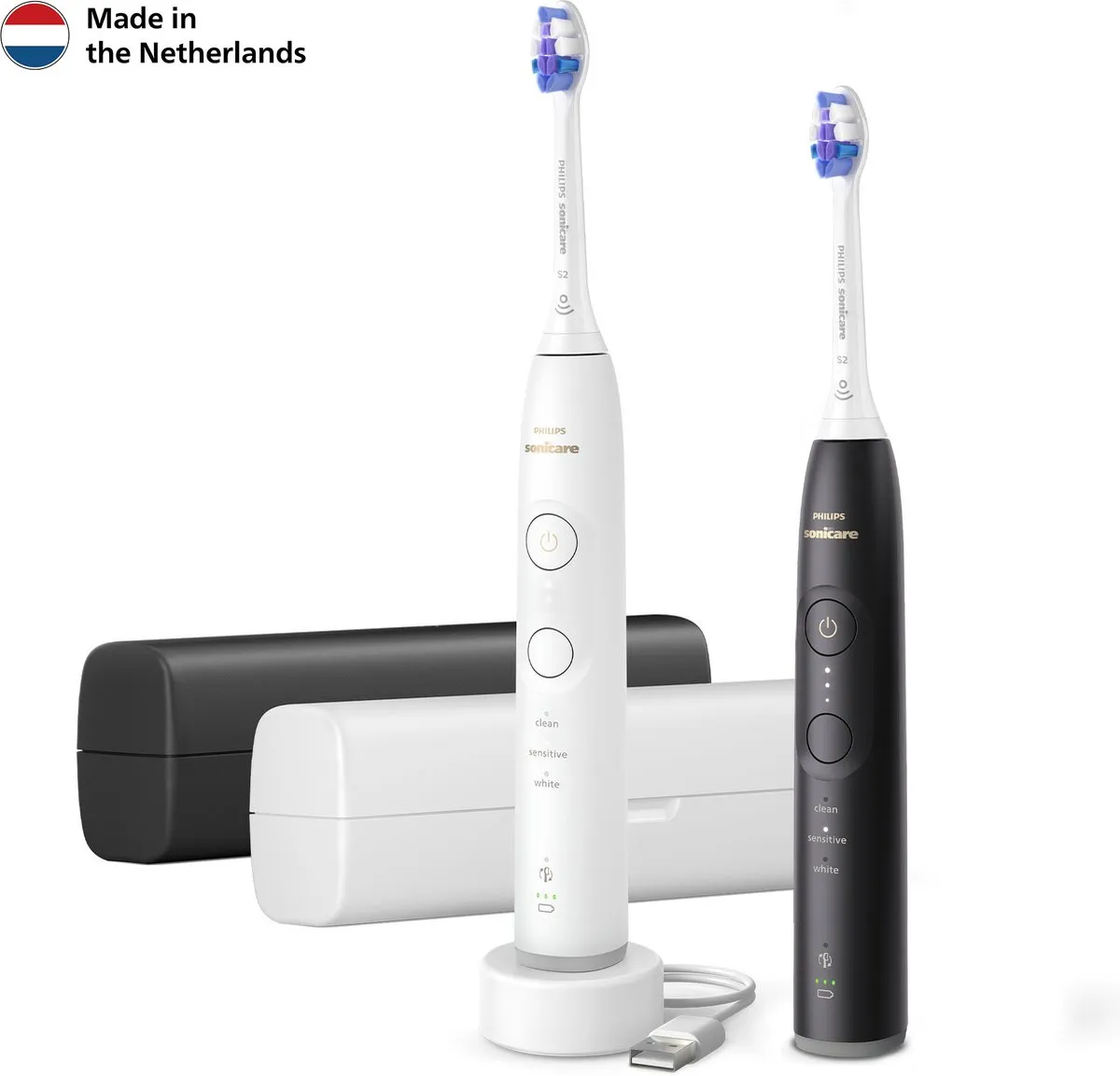 Philips Sonicare 6500 Series HX7419/01 Elektrische Tandenborstel - Duopack - 2 Stuks