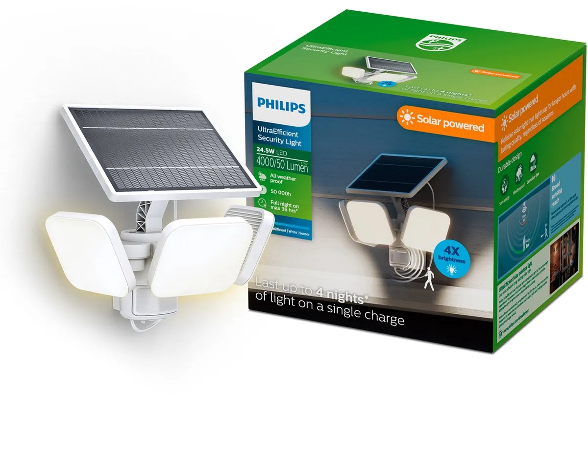Philips UltraEfficient Zyren Wandlamp Solar