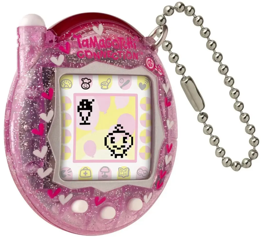 Bandai Tamagotchi Connection Pink Glitter - 43416 - afbeelding 4 van 4