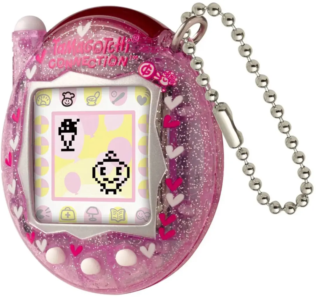 Bandai Tamagotchi Connection Pink Glitter - 43416 - afbeelding 3 van 4
