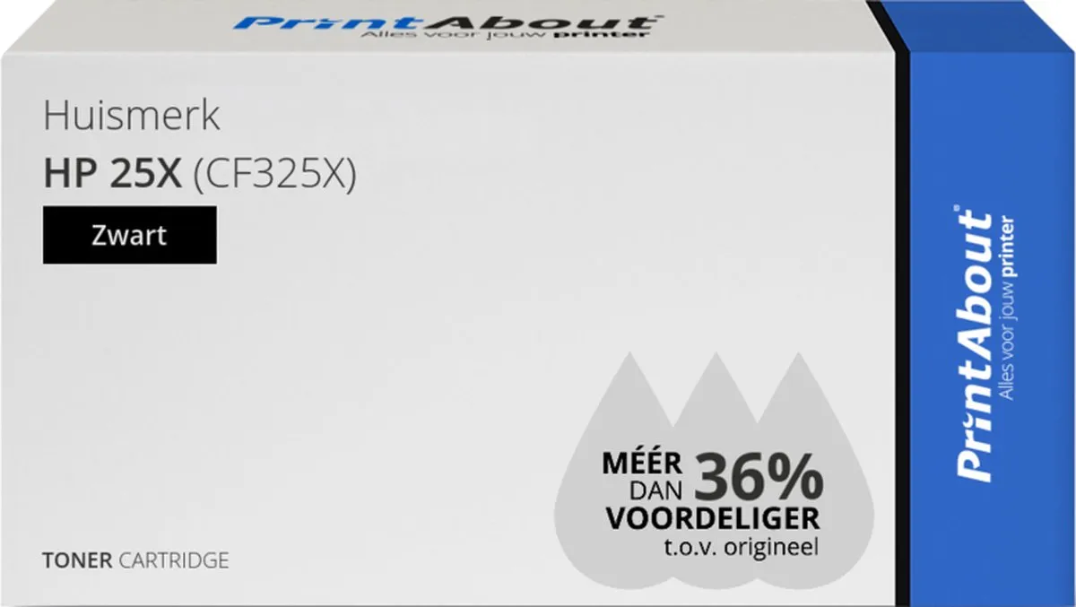 PrintAbout CF325X Toner Zwart - 40.000 pagina's