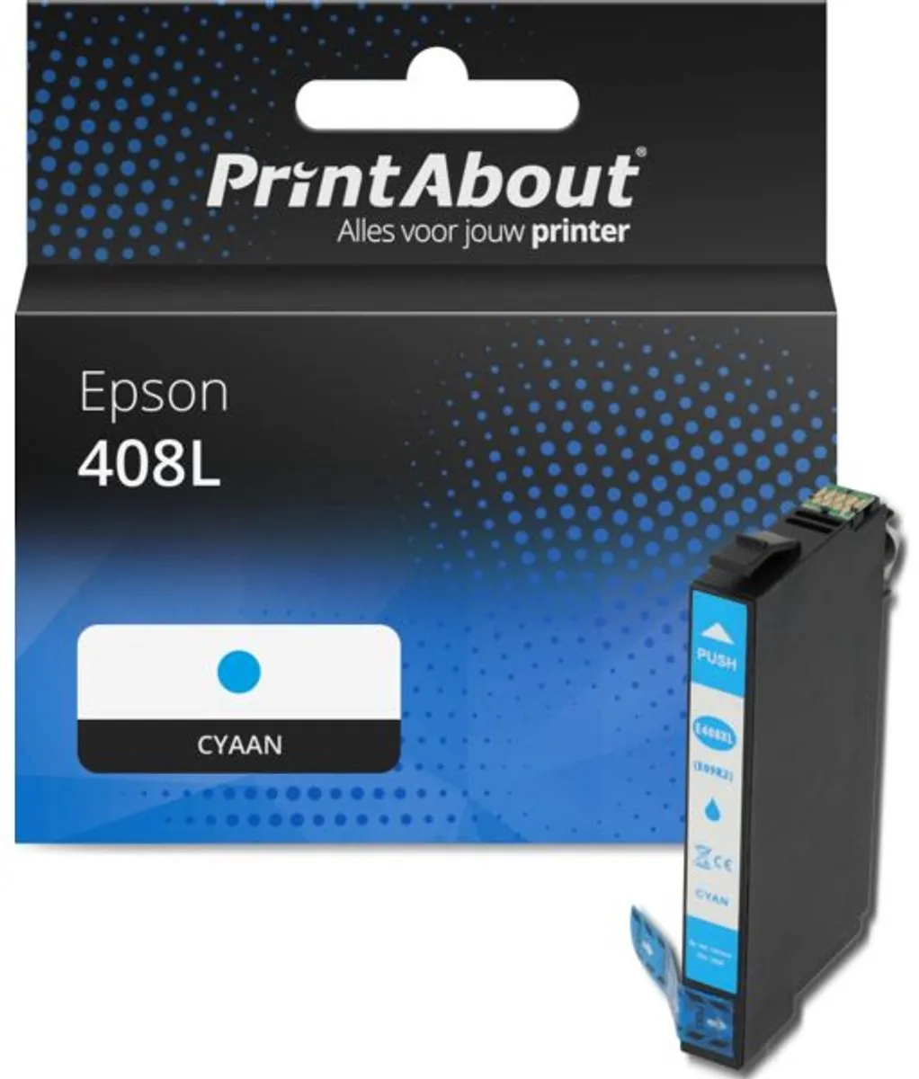 PrintAbout Inktcartridge C13T09K24010 Cyaan