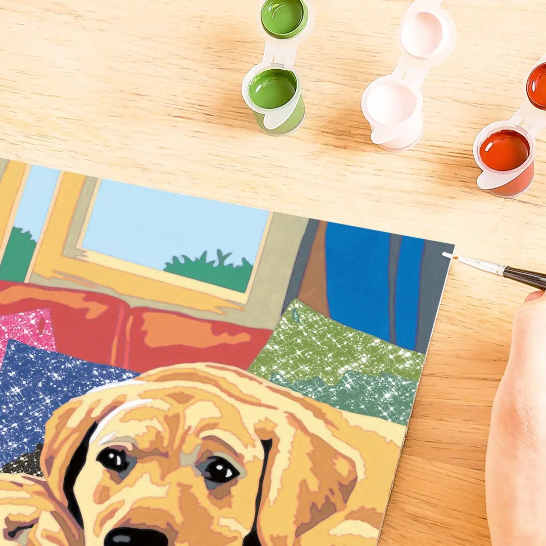 Ravensburger CreArt Dog Love Schilderen op Nummer - Kids