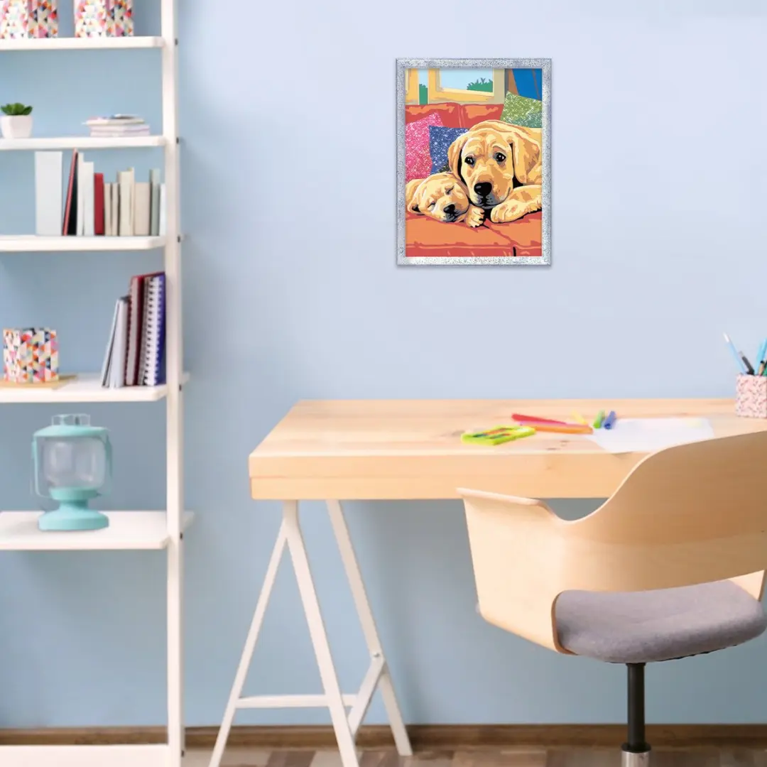 Ravensburger CreArt Dog Love Schilderen op Nummer - Kids
