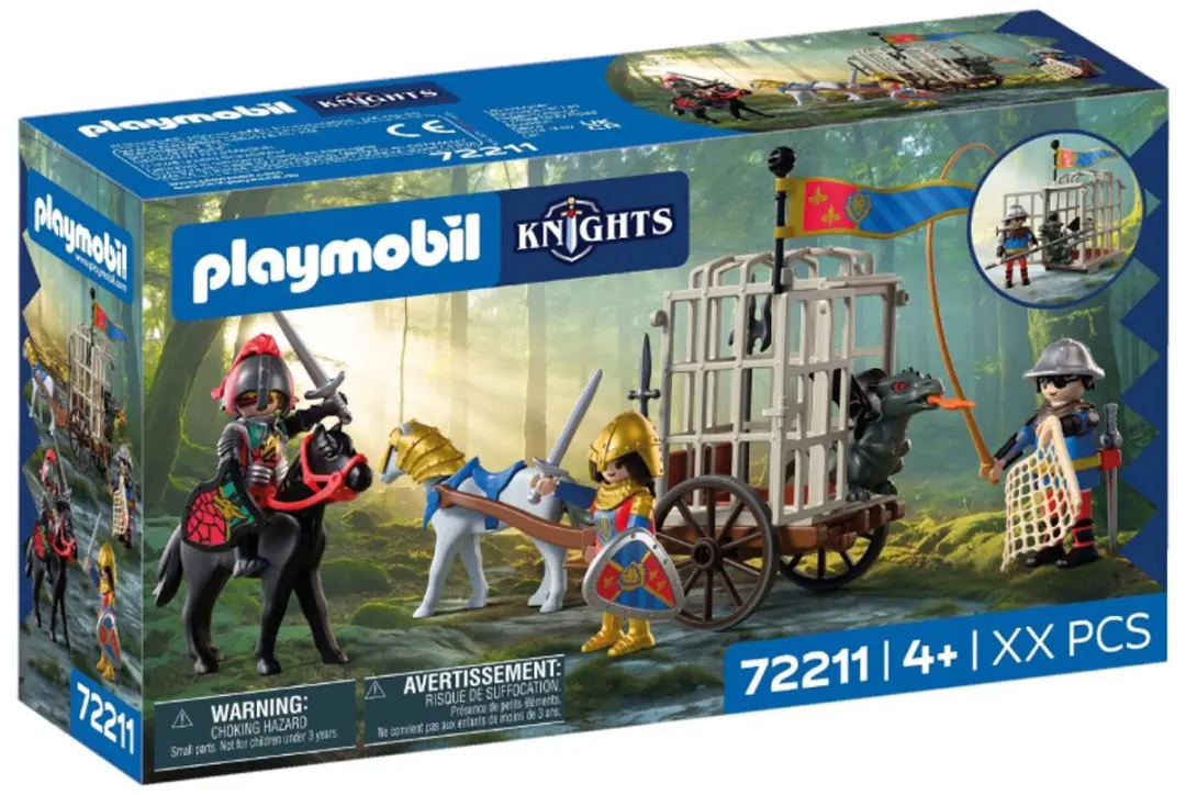 Playmobil Ontvoering door een Draak P-72211 - Meerkleurig - afbeelding 2 van 2